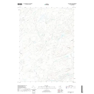2019 Map of Black Creek Lake, 2019 Print