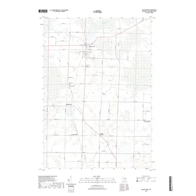 2018 Map of Black Creek, 2018 Print