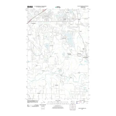2011 Map of Black Diamond, 2011 Print