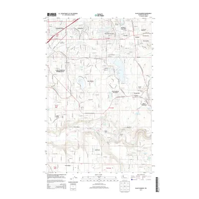 2014 Map of Black Diamond, 2014 Print
