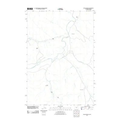 2011 Map of Black Draw, 2011 Print