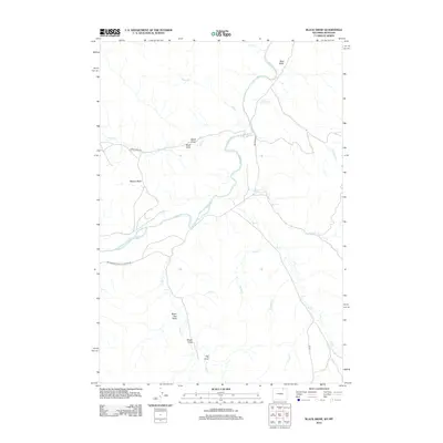 2012 Map of Black Draw, 2012 Print