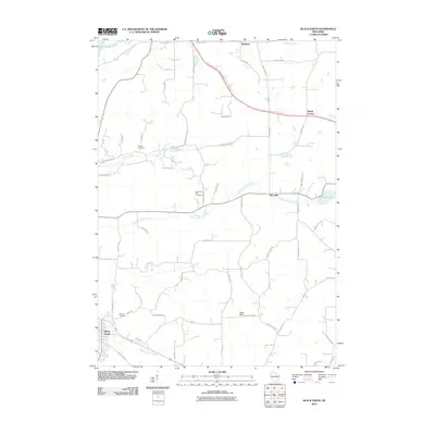 2010 Map of Black Earth, 2010 Print