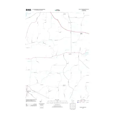2013 Map of Black Earth, 2013 Print