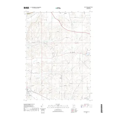 2018 Map of Black Earth, 2018 Print