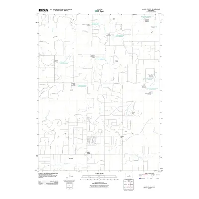 2010 Map of Black Forest, 2010 Print