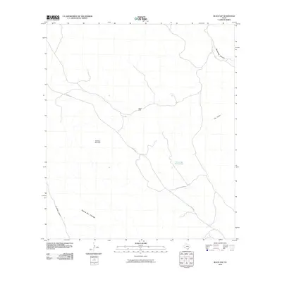2010 Map of Black Gap, 2010 Print