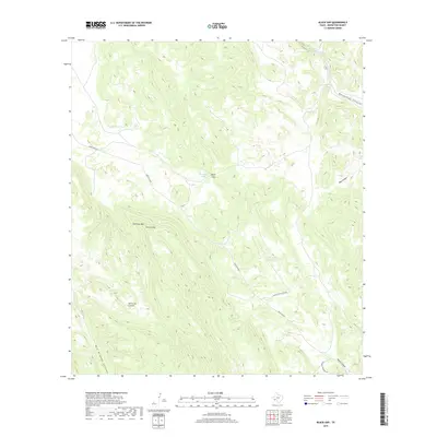 2019 Map of Black Gap, 2019 Print
