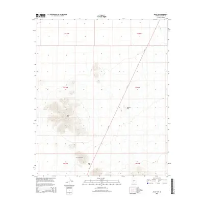 2014 Map of Black Gap, 2014 Print