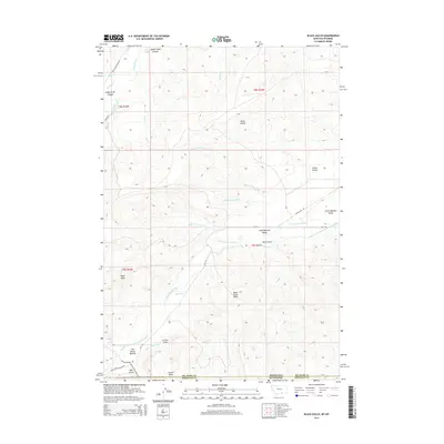 2014 Map of Black Gulch, 2014 Print