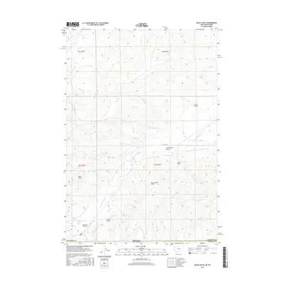2017 Map of Black Gulch, 2017 Print