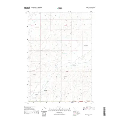 2020 Map of Black Gulch, 2020 Print