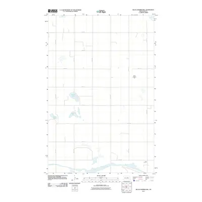 2011 Map of Black Hammer Hill, 2011 Print