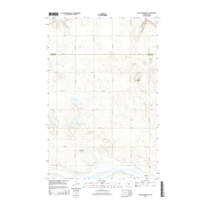 2014 Map of Black Hammer Hill, 2014 Print