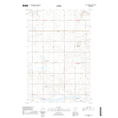 2020 Map of Black Hammer Hill, 2020 Print