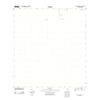 2012 Map of Black Hammock, 2012 Print