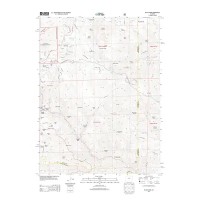 2013 Map of Black Hawk, 2013 Print