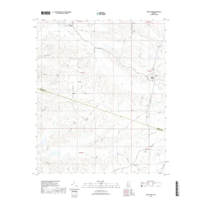 2018 Map of Black Hawk, 2018 Print