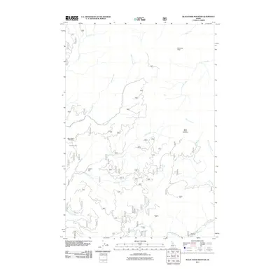 2011 Map of Black Hawk Mountain, 2011 Print