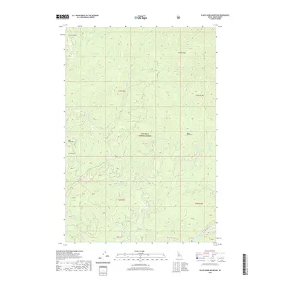 2020 Map of Black Hawk Mountain, 2020 Print