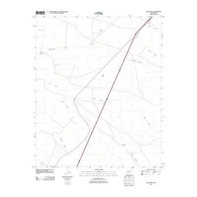 2010 Map of Black Hill, 2010 Print