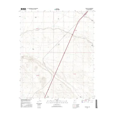 2017 Map of Black Hill, 2017 Print