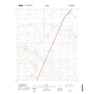 2020 Map of Black Hill, 2020 Print
