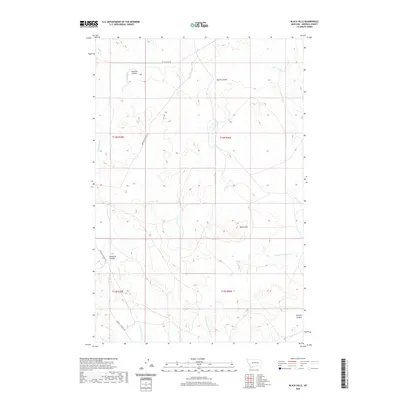 2020 Map of Black Hills, 2020 Print