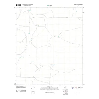2010 Map of Black Hills, 2010 Print