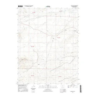 2016 Map of Black Hills, 2016 Print