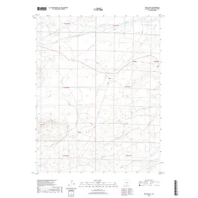 2019 Map of Black Hills, 2019 Print