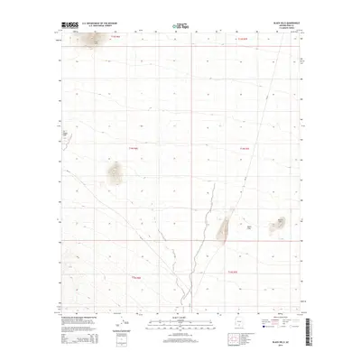2014 Map of Black Hills, 2014 Print