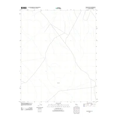 2012 Map of Black Hills, 2012 Print