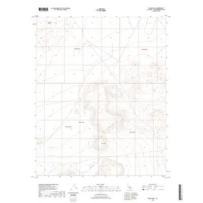 2018 Map of Black Hills, 2018 Print
