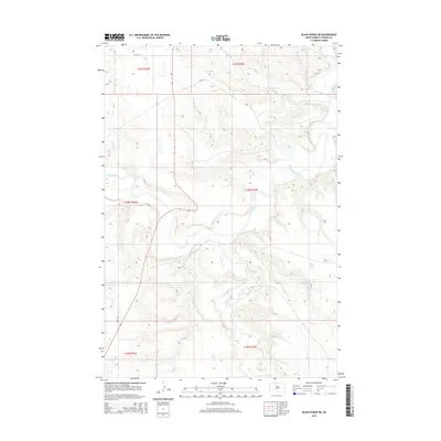2015 Map of Black Horse NE, 2015 Print