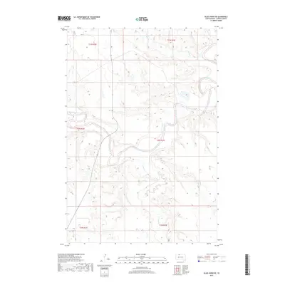 2017 Map of Black Horse NE, 2017 Print