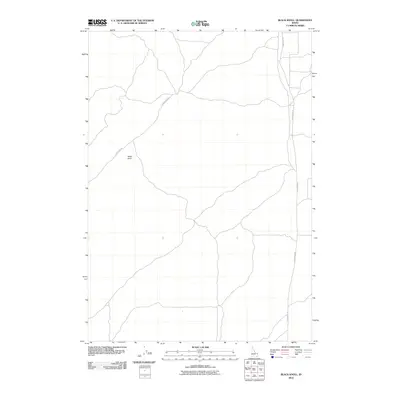 2010 Map of Black Knoll, 2010 Print