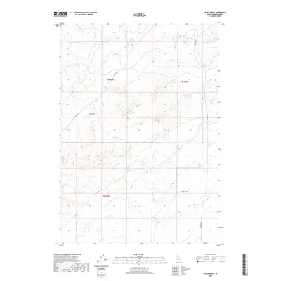 2020 Map of Black Knoll, 2020 Print