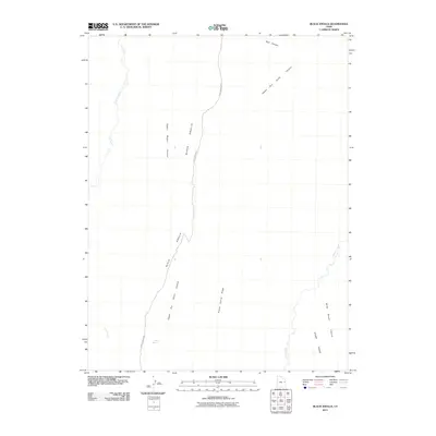 2011 Map of Black Knolls, 2011 Print