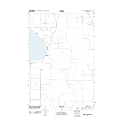 2011 Map of Black Lake Bluffs, 2011 Print