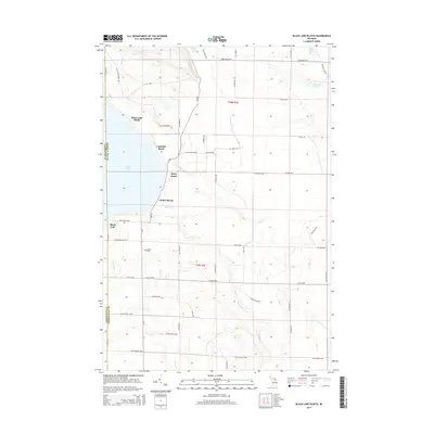 2014 Map of Black Lake Bluffs, 2014 Print