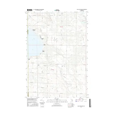 2017 Map of Black Lake Bluffs, 2017 Print