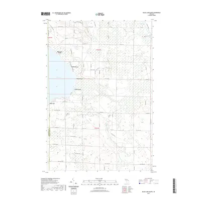 2019 Map of Black Lake Bluffs, 2019 Print