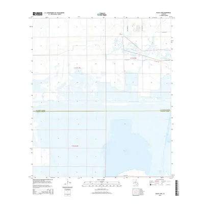 2015 Map of Black Lake, 2015 Print