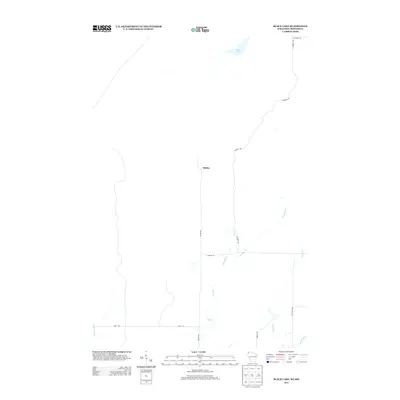 2013 Map of Black Lake, 2013 Print