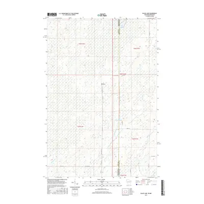 2015 Map of Black Lake, 2015 Print