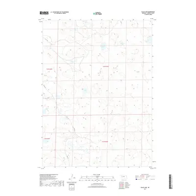 2017 Map of Black Lake, 2017 Print