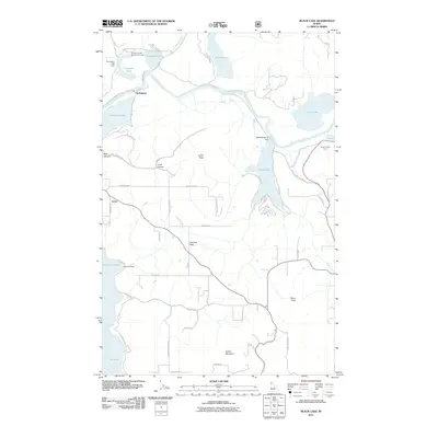 2011 Map of Black Lake, 2011 Print