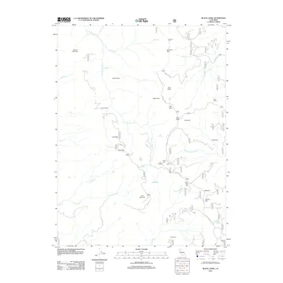 2012 Map of Black Lassic, 2012 Print