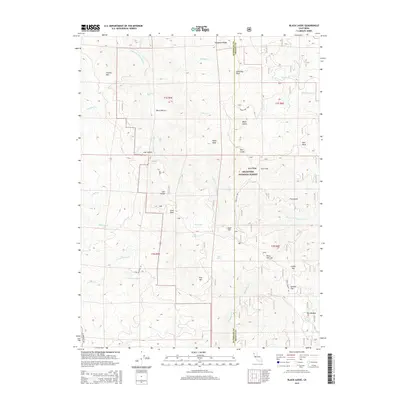 2015 Map of Black Lassic, 2015 Print